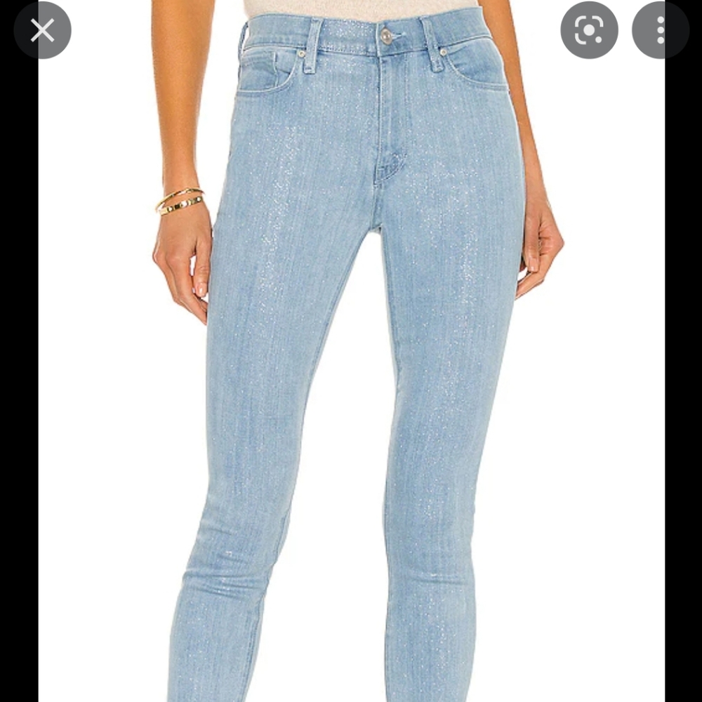 Women's Sparkly Hudson jeans Nwt